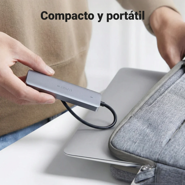 101 Hub USB-C Ultra Slim 4 en 1 - Ugreen