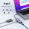 101 Hub 7 en 1 USB-C con HDMI 4K de 60 Hz - Ugreen
