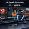112 Hub 8 en 1 USB-C con monitor dual 100w - Ugreen