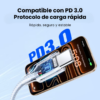 Cable Nylon Trenzado 2m USB-C 60W L501 - Ugreen