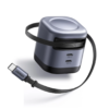 21 Cargador 3 en 1 con cable retráctil USB-C 45W - Ugreen