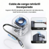 24 Cargador 3 en 1 con cable retráctil USB-C 45W - Ugreen