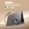 Cargador 3 en 1 con cable retráctil 65W USB-C - Ugreen