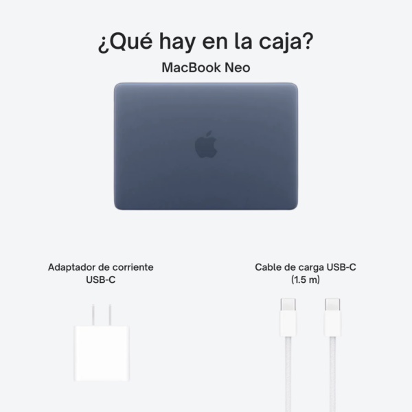 62 MacBook Neo 13” 8GB RAM 256GB Teclado Ingles