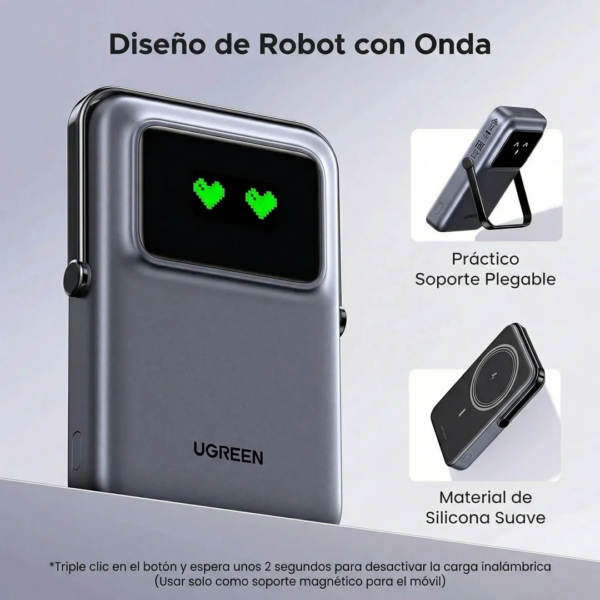 Power Bank 10000mah 20w LED 7.5W  - Ugreen