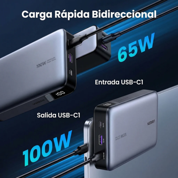 92 Power Bank 20000mah 100w - Ugreen