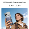 93 Power Bank 20000mah Qi2 inalámbrico 30w - Ugreen