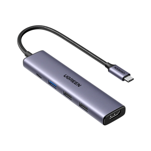 Hub multipuerto 5 en 1 USB-C con HDMI 4K - Ugreen